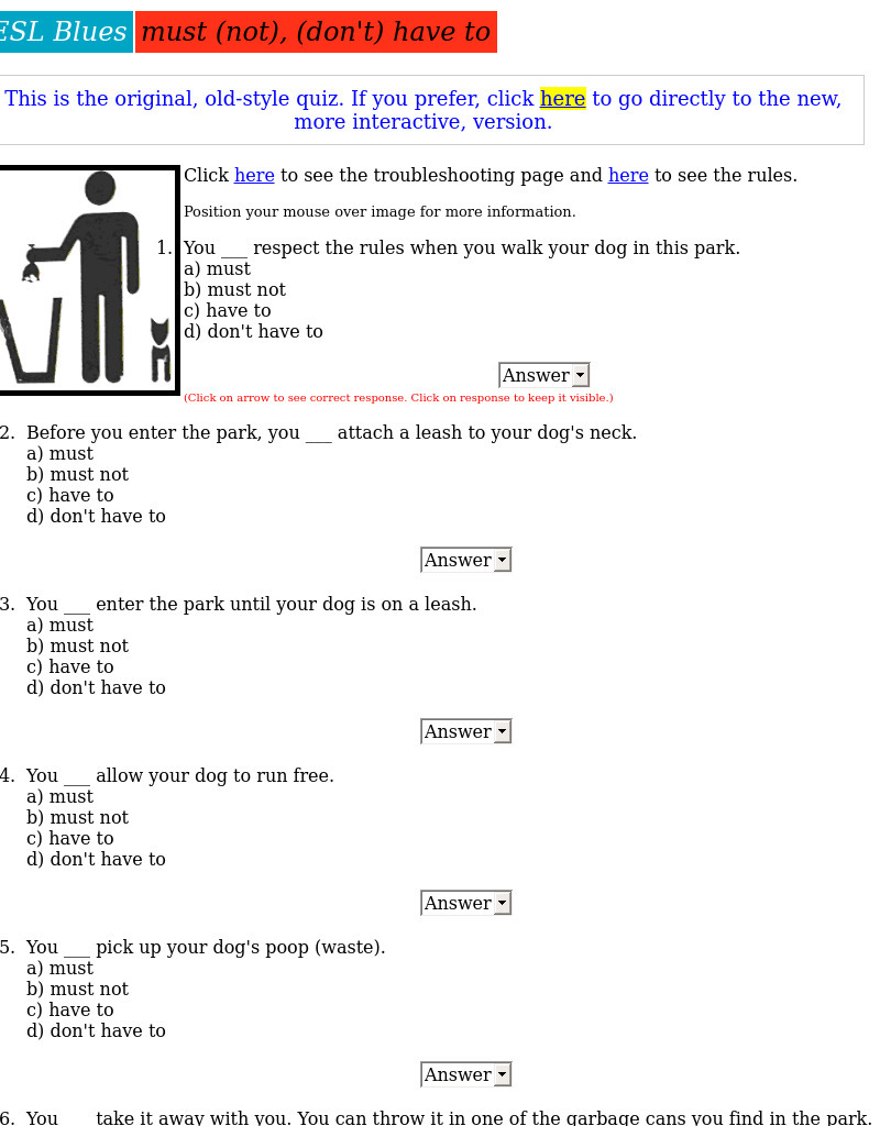 Parts of Speech Interactive