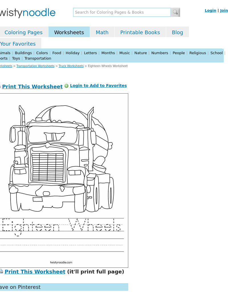 Handwriting Worksheet Interactive