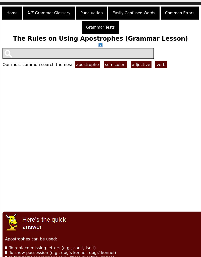 Apostrophes Interactive