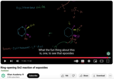Ring-Opening SN2 Reaction of Epoxides Instructional Video