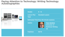 Paying Attention to Technology: Writing Technology Autobiographies Lesson Plan