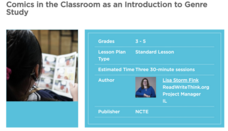 Comics in the Classroom as an Introduction to Genre Study Lesson Plan