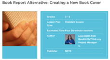 Book Report Alternative: Creating A New Book Cover Lesson Plan
