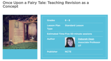 Once Upon A Fairy Tale: Teaching Revision as a Concept Lesson Plan