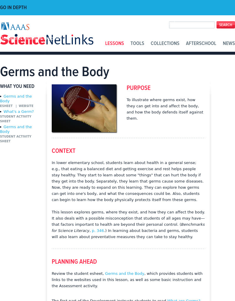 What Can I Do? Lesson Plan