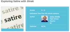 Exploring Satire with Shrek Lesson Plan