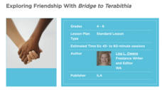 Exploring Friendship with Bridge to Terabithia Lesson Plan