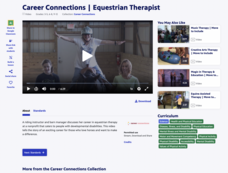 Career Connections | Equestrian Therapist Instructional Video
