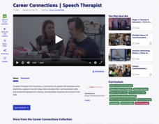 Career Connections | Speech Therapist Instructional Video