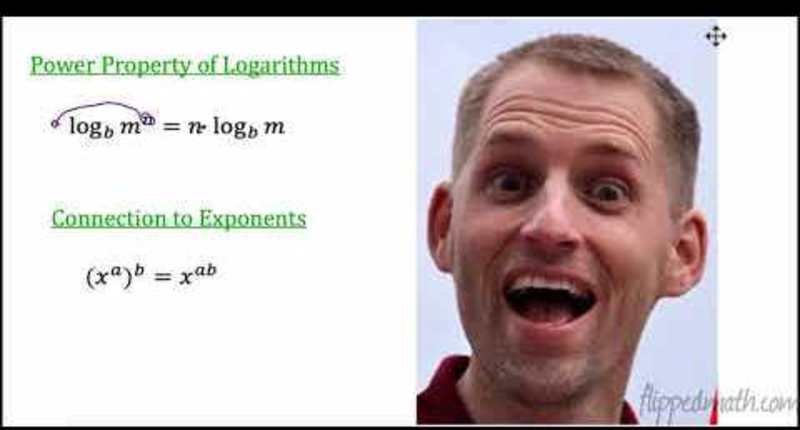 Properties of Logarithms Instructional Video