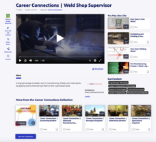 Career Connections | Weld Shop Supervisor Instructional Video