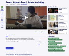 Career Connections | Dental Assisting Instructional Video