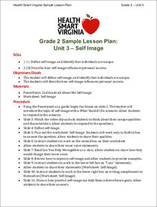 Self Image Lesson Plan