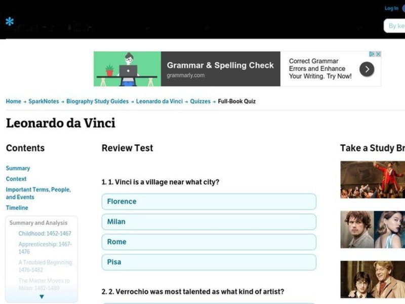 Leonardo da Vinci Interactive