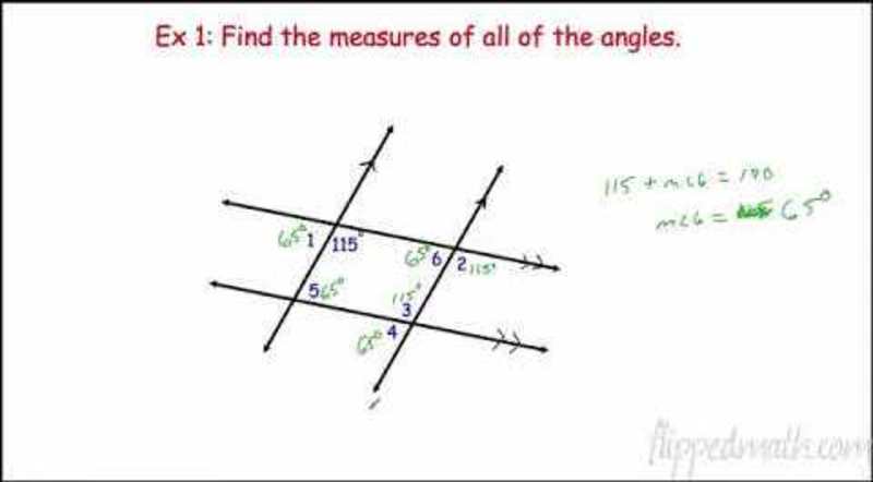 Properties of Parallel Lines Instructional Video