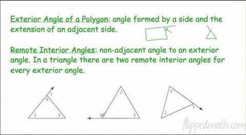 Parallel Lines and Triangles Instructional Video