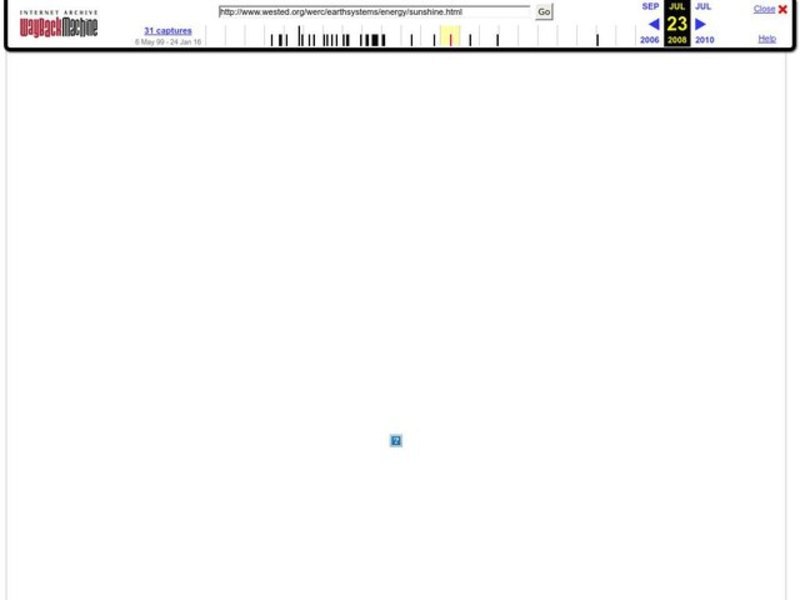 Let the Sunshine In Lesson Plan