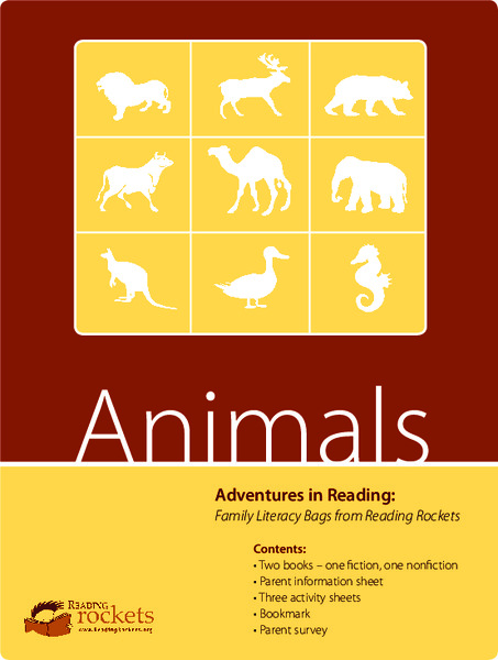 Reading Adventure Pack: Animals Activity