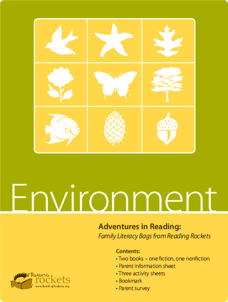 Reading Adventure Pack: Environment Activity