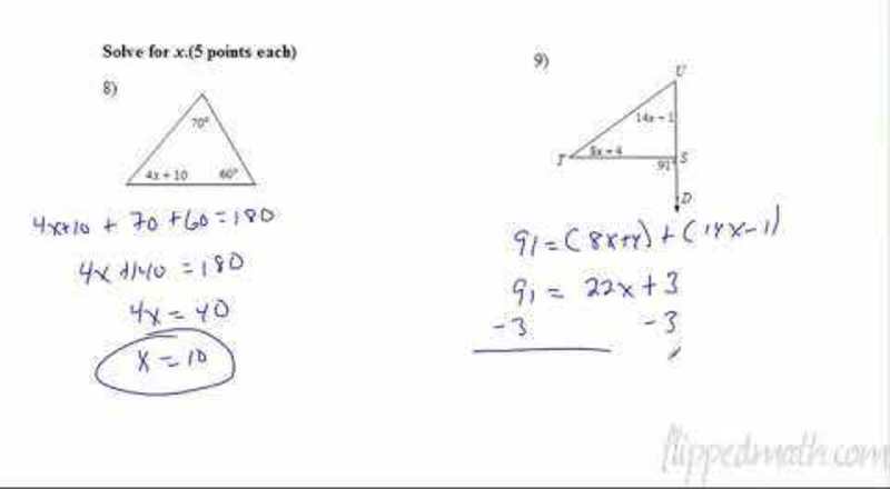 Unit 3 Review: Parallell and Perpendicular Lines Instructional Video