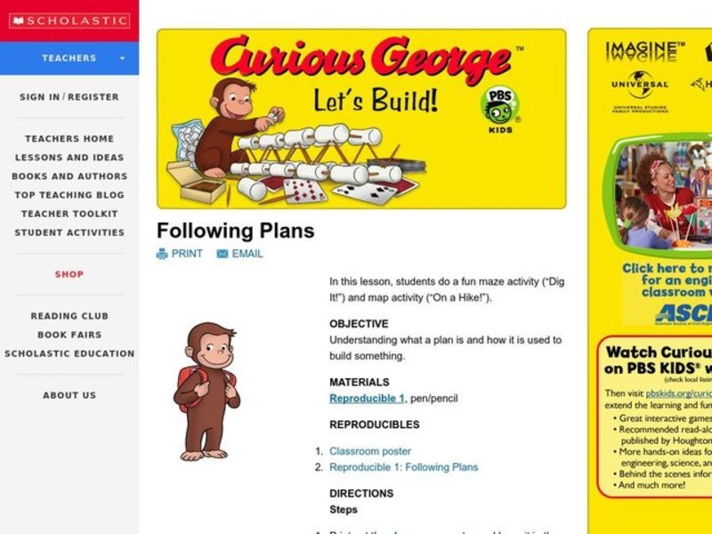 Let's Build Lesson Plan