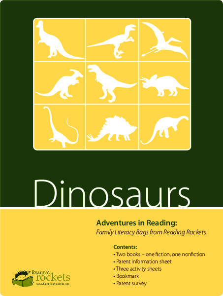 Reading Adventure Pack: Dinosaurs Activity