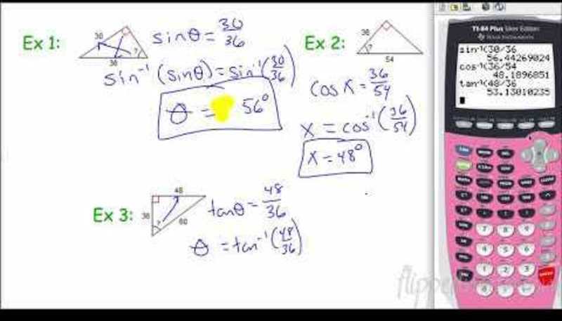 Inverse Trig Ratios Instructional Video