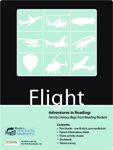 Reading Adventure Pack: Flight Activity