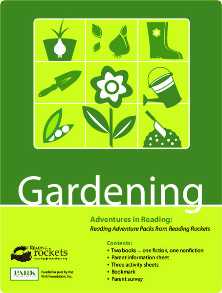 Reading Adventure Pack: Gardening Activity