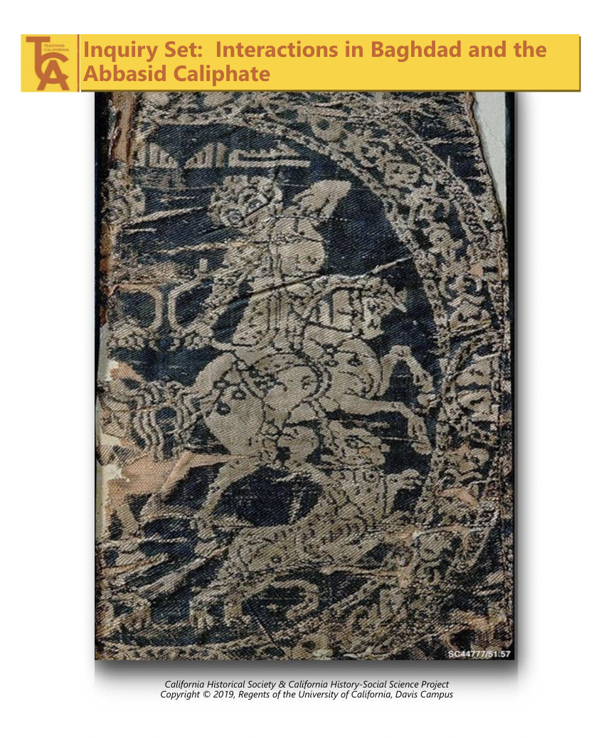 Interactions in Baghdad and the Abbasid Caliphate Activity