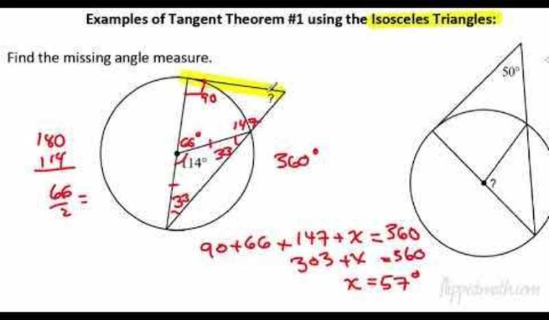 Tangents to Circles Instructional Video