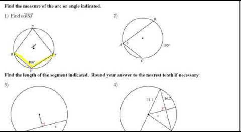 Unit 11 Review: Circles Instructional Video