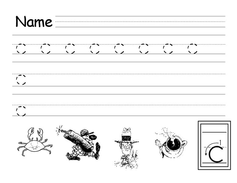 Letter /c/ Lesson Plan