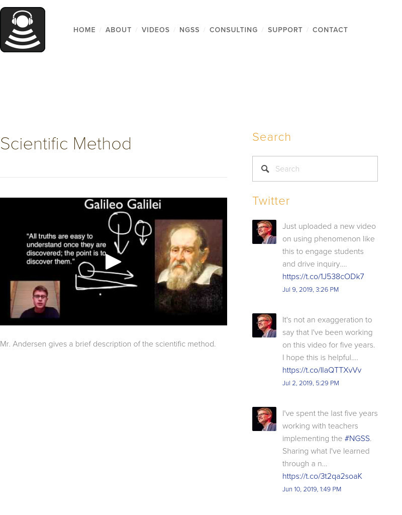 Scientific Method Instructional Video