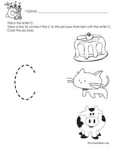 Letter C Lesson Plan
