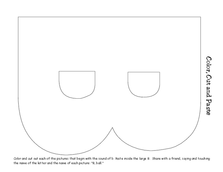 Letter Bb Lesson Plan