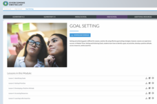 Overcoming Obstacles High School Curriculum: Goal Setting
