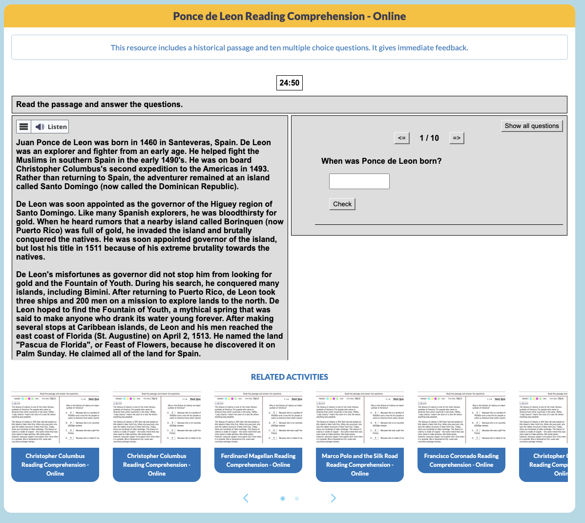 Ponce de Leon Interactive
