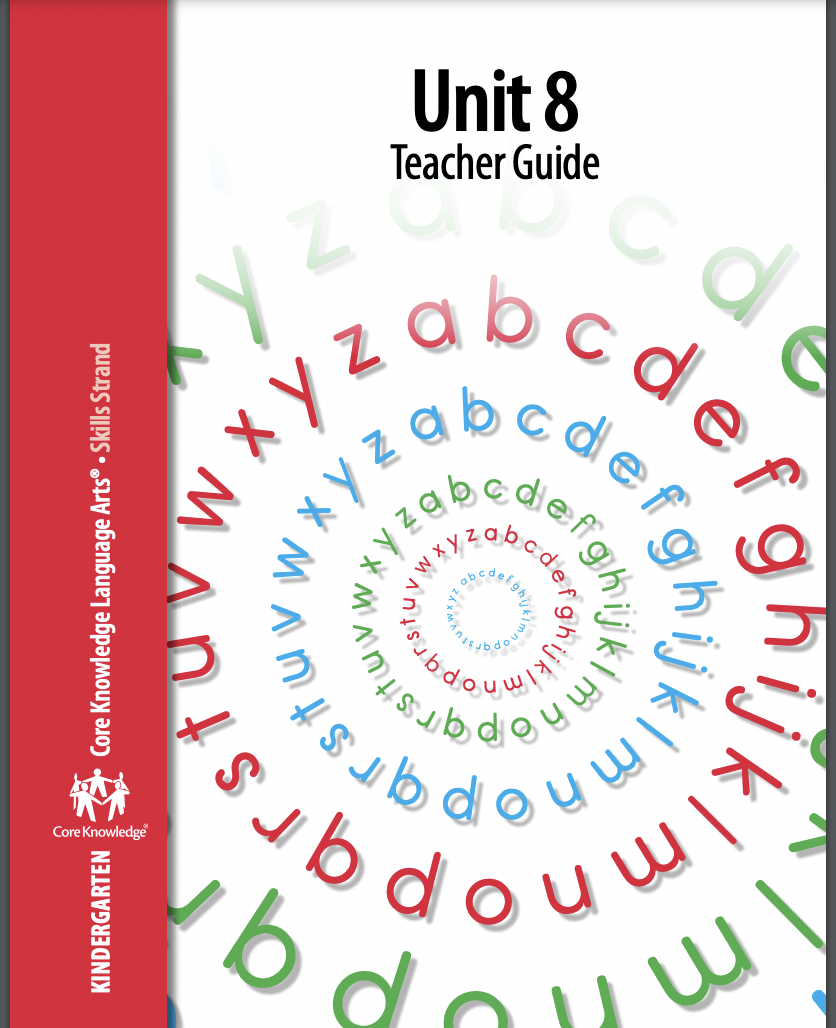 Kindergarten Skills Unit 8 Unit Plan