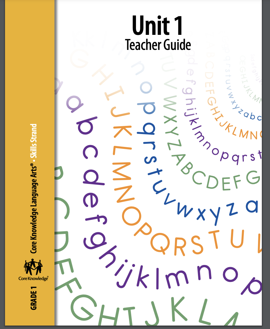 First Grade Skills Unit 1 Unit Plan