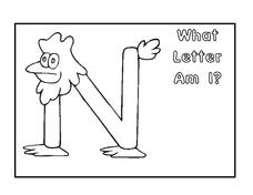 Letter N Recognition Worksheet
