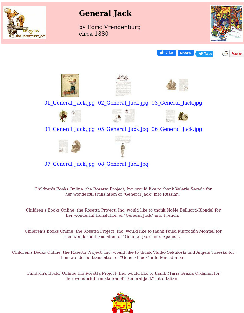 Children's Books Online: General Jack eBook