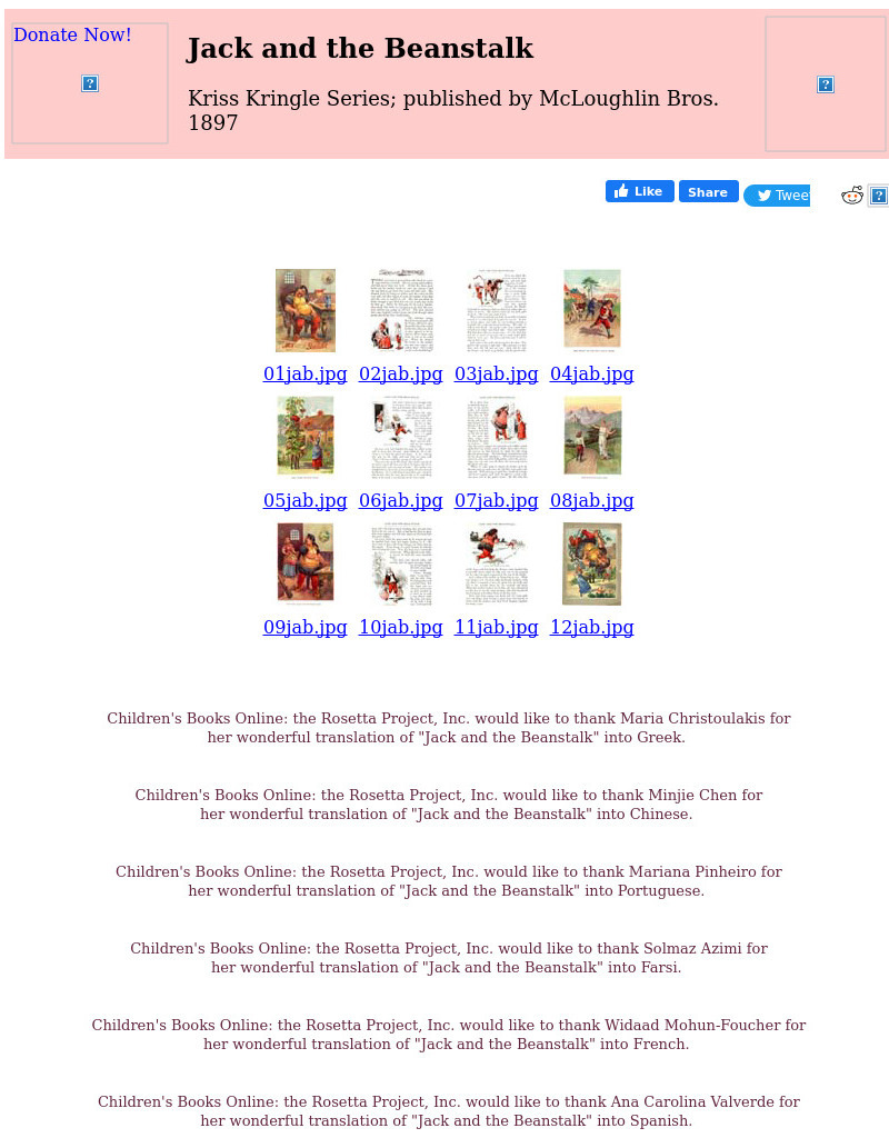 Children's Books Online: Jack and the Beanstalk eBook