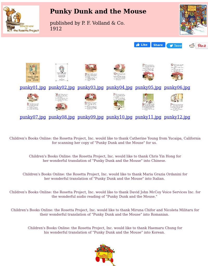 Children's Books Online: Punky Dunk and the Mouse eBook