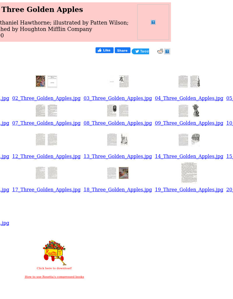 Children's Books Online: The Three Golden Apples eBook