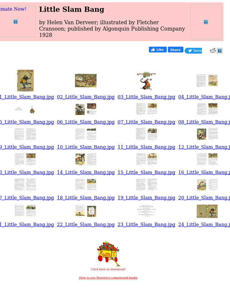 Children's Books Online: Little Slam Bang eBook