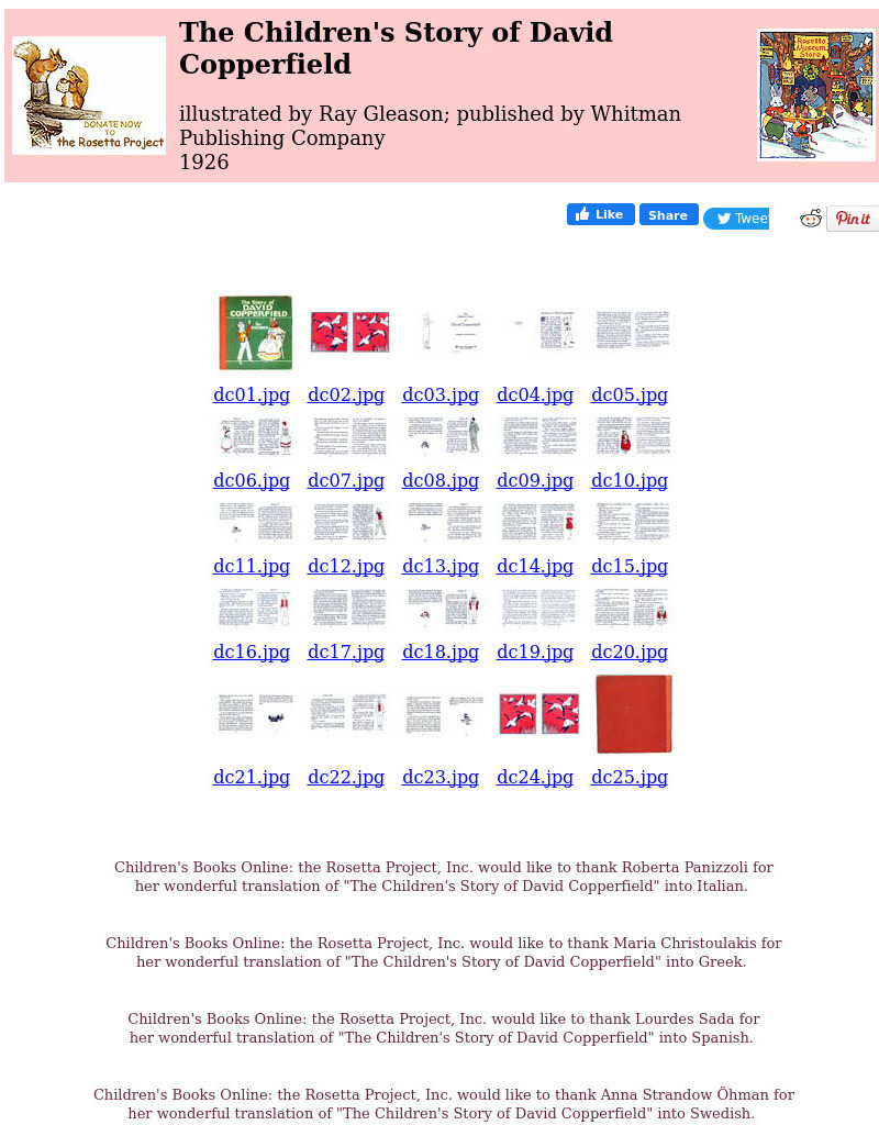 Children's Books Online: The Children's Story of David Copperfield eBook