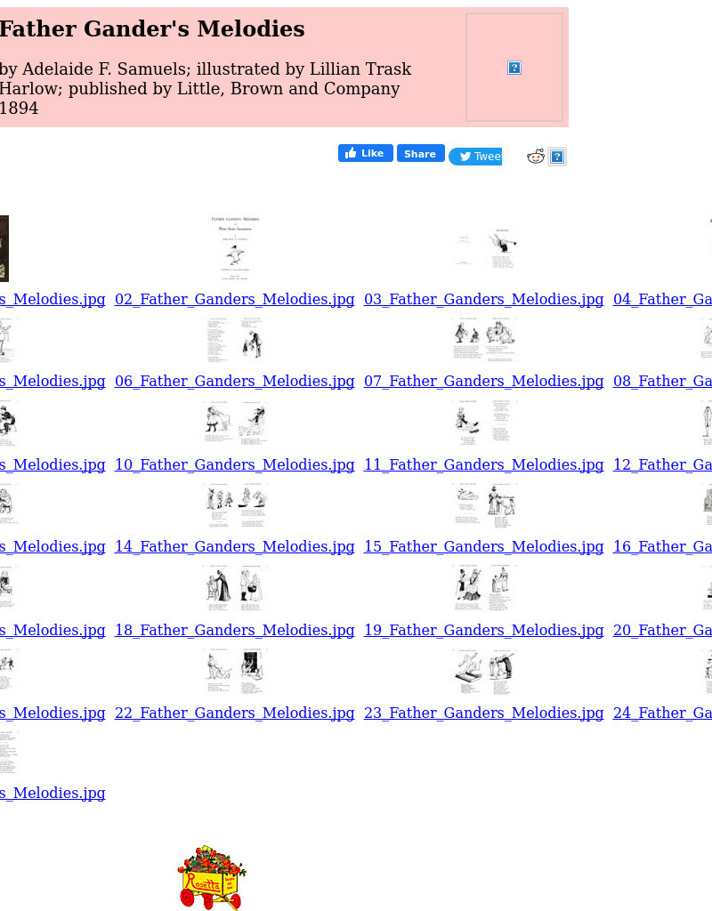 Children's Books Online: Father Gander's Melodies eBook