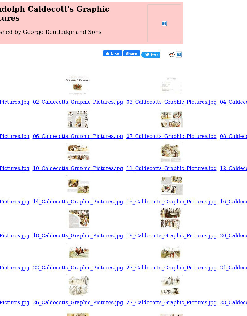 Children's Books Online: Randolph Caldecott's Graphic Pictures eBook