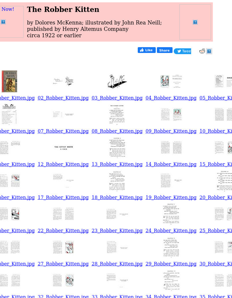 Children's Books Online: The Robber Kitten eBook